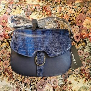 Mark|Adam New York Navy/ Marine Crossbody Purse Handbag